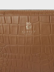 OSPREY LONDON Green The Chester Midi Leather Camera Bag - Image 7 of 7