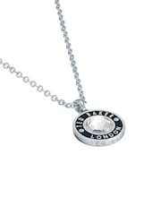 Ted Baker Silver Tone Cherlie Crystal Button Pendant Necklace - Image 4 of 7