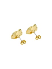 Ted Baker Gold Tone Flores Pearl Flower Statement Stud Earrings - Image 5 of 7