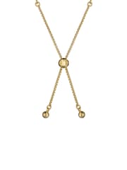 Ted Baker Gold Tone Isabela Crystal Baguette Adjustable Bracelet - Image 4 of 6