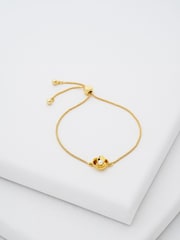 Ted Baker Gold Tone Florie Pearl Flower Adjustable Bracelet - Image 1 of 5