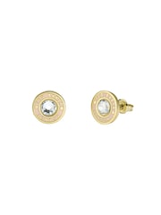 Ted Baker Gold Tone Cherelle Crystal Button Stud Earrings - Image 4 of 7