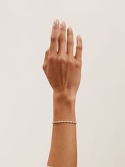 Ted Baker Gold Tone Isela Crystal Baguette Slinky Adjustable Bracelet - Image 7 of 7