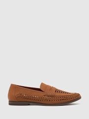 Бежевый - Плетеные мокасины Schuh Reem - Image 1 of 4