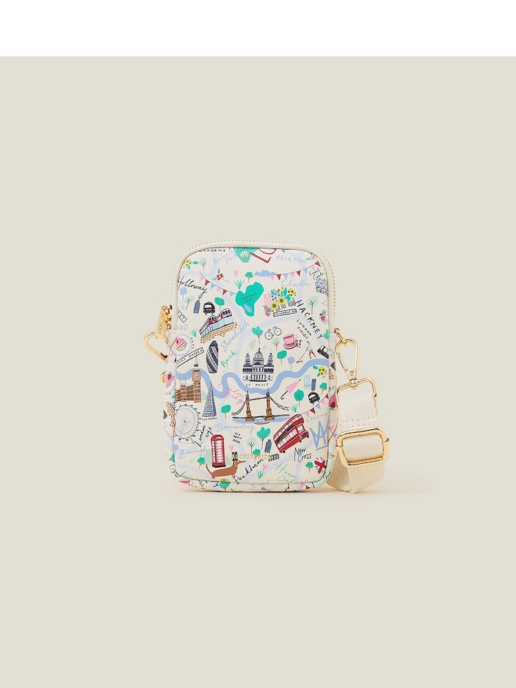 Accessorize London vzorec; Telefonska torbica - Slika 1 iz 4