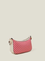 Accessorize Weave Zip Top Cross-Body Bag - Image 2 of 4