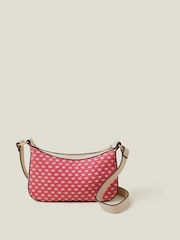 Accessorize Weave Zip Top Cross-Body Bag - Image 3 of 4