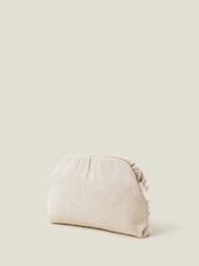 Accessorize Cream Beaded Mirror Cloud Clutch Bag - Image 2 of 4