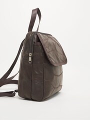 JD Williams Brown Patchwork Backpack - Image 1 of 1