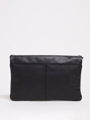 JD Williams Black Leather Studded Bag - Image 2 of 4