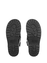 Auriu lucios - Start Rite Leather Zip Up Chelsea Cizme - Image 6 of 6
