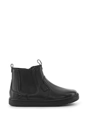 Start Rite Energy Leather Zip Up Black Boots - Image 1 of 6