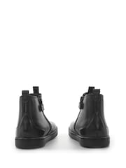 Start Rite Energy Leather Zip Up Black Boots - Image 4 of 6