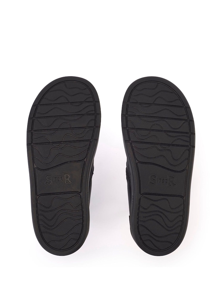 Start Rite Energy Leather Zip Up Black Boots - Image 6 of 6