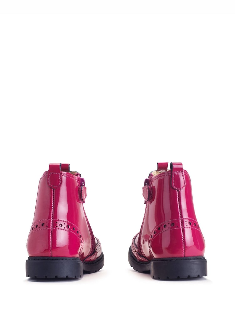 Start-Rite Chelsea Leather Zip Up Boots - Image 5 of 6