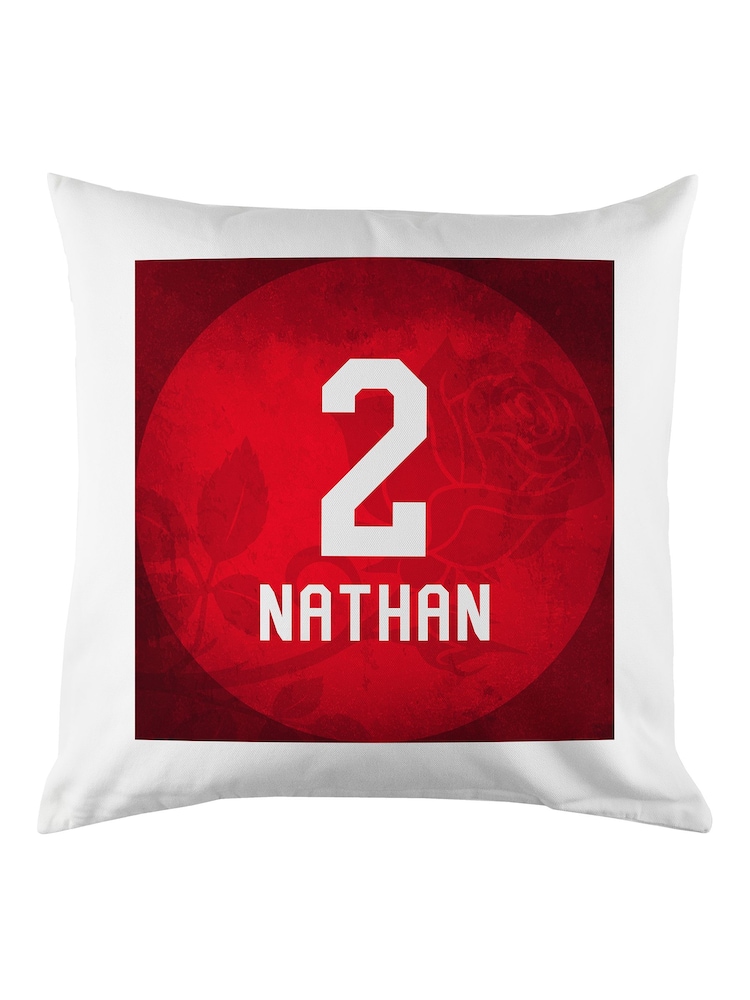 Personalised England Cushion Cover by Treat Republic - Image 3 of 3 Personalised England Cushion Cover by Treat Republic - Image 3 of 3