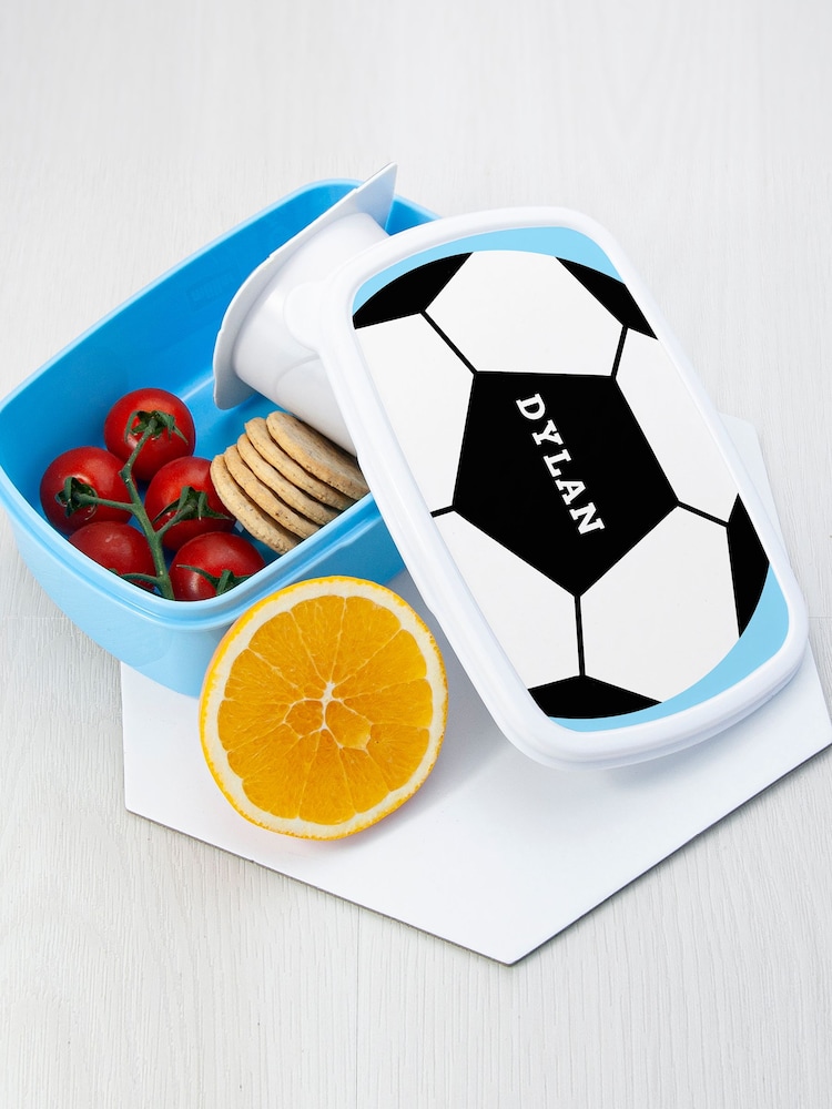 Personalised Kids Football Lunch Box - Image 2 of 3