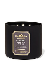 Bath & Body Works Mahogany Teakwood Extreme Mahogany Teakwood Intense 3Wick Candle 14.5 oz / 411 g - Image 1 of 1