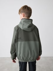 Baker by Ted Baker Khaki Green Half Zip Jacket - Image 3 of 13