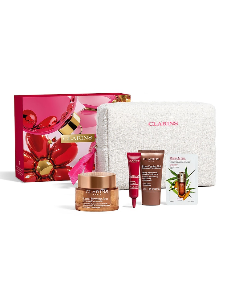 Clarins ExtraFirming Christmas Gift Set (Worth over £133) - Image 1 of 4