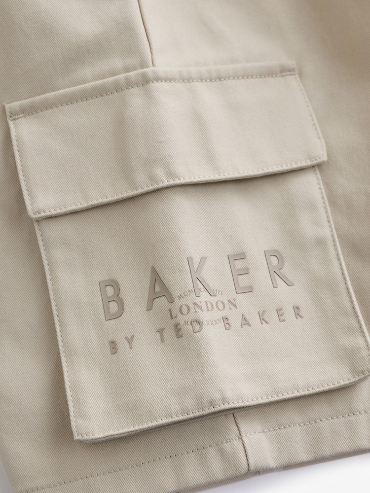 Baker by Ted Baker Woven Cargo 100% Cotton Shorts - Image 15 of 15