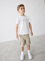 Baker by Ted Baker Woven Cargo 100% Cotton Shorts - Image 7 of 15