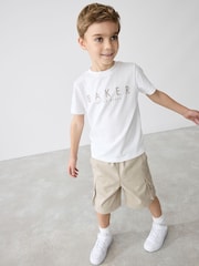 Baker by Ted Baker Woven Cargo 100% Cotton Shorts - Image 8 of 15