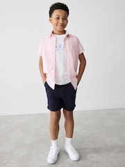 Baker by Ted Baker Purple Shirt And T-Shirt Set - Image 4 of 19