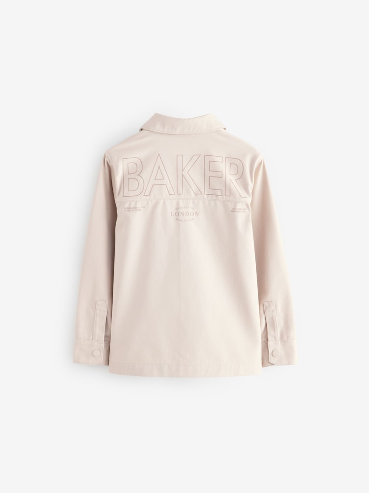 Piatră - Set cămașă tip jachetă și tricou Baker by Ted Baker - Image 10 of 13