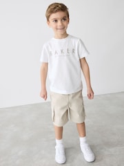 صخري - طقم من تيشرت وسترة خفيفة من Baker By Ted Baker - صورة 2 من 13