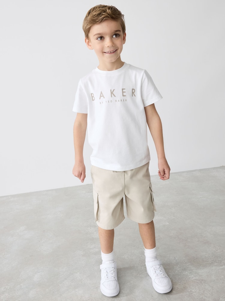 صخري - طقم من تيشرت وسترة خفيفة من Baker By Ted Baker - صورة 2 من 13