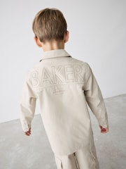صخري - طقم من تيشرت وسترة خفيفة من Baker By Ted Baker - صورة 4 من 13