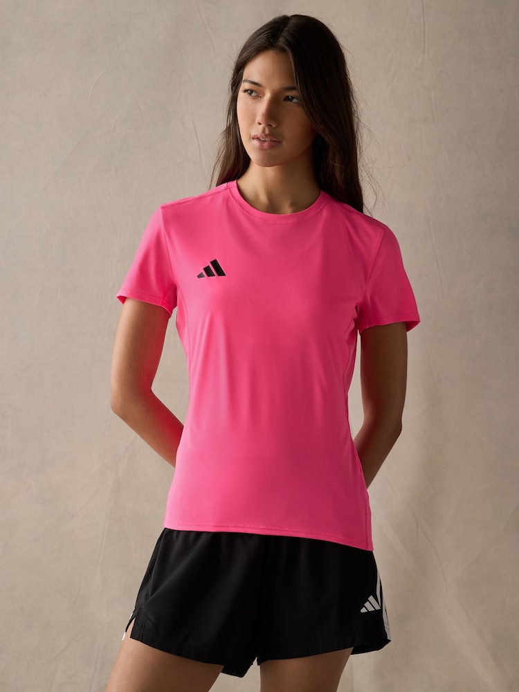 adidas Pink Adizero T-Shirt - Image 1 of 8