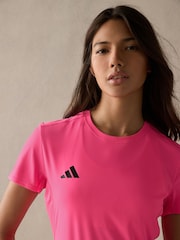 adidas Pink Adizero T-Shirt - Image 5 of 8