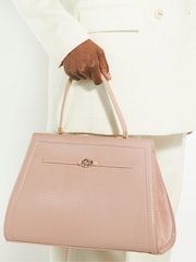 Dune London Pink Dante L Large Top Handle Lady Bag - Image 1 of 5