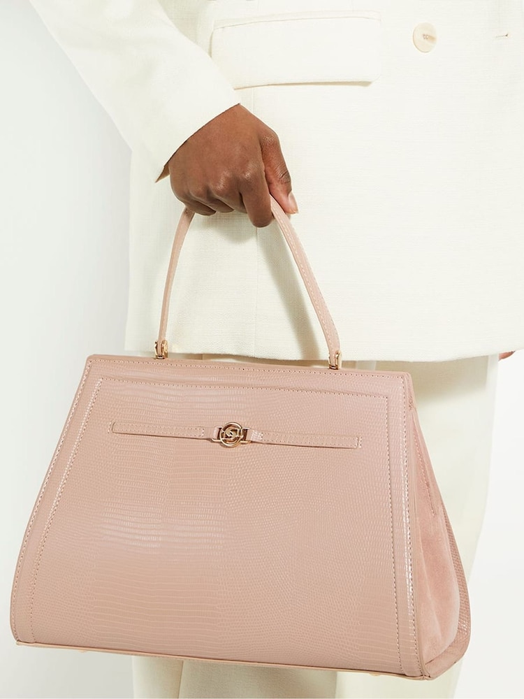 Dune London Pink Dante L Large Top Handle Lady Bag - Image 1 of 5