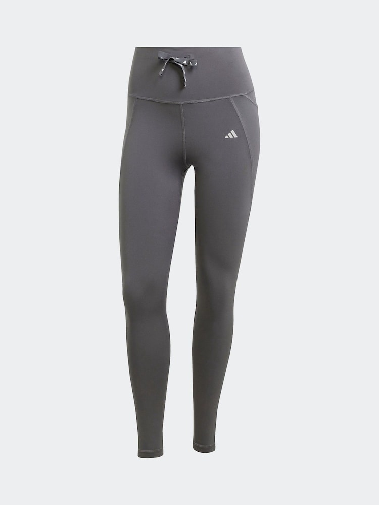 adidas Light Grey Running Essentials 7/8 Leggings - Image 7 of 7