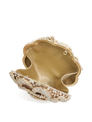 Dune London Gold Bling Hard Embellished Flow Bag - Image 3 of 5