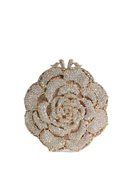 Dune London Gold Bling Hard Embellished Flow Bag - Image 4 of 5
