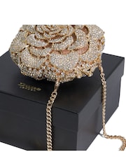 Dune London Gold Bling Hard Embellished Flow Bag - Image 5 of 5
