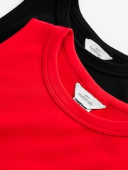 Red and Black Maternity Seamless Dresses 2 Pack - Image 10 of 11