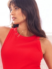 Red and Black Maternity Seamless Dresses 2 Pack - Image 6 of 11