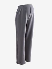 Charcoal Grey Maternity Soft Touch Wide Leg Joggers - Image 5 of 8