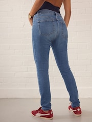 Dunkelblau - Umstandsmode Skinny-Jeans - Bild 4 von 9
