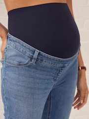 Dunkelblau - Umstandsmode Skinny-Jeans - Bild 5 von 9