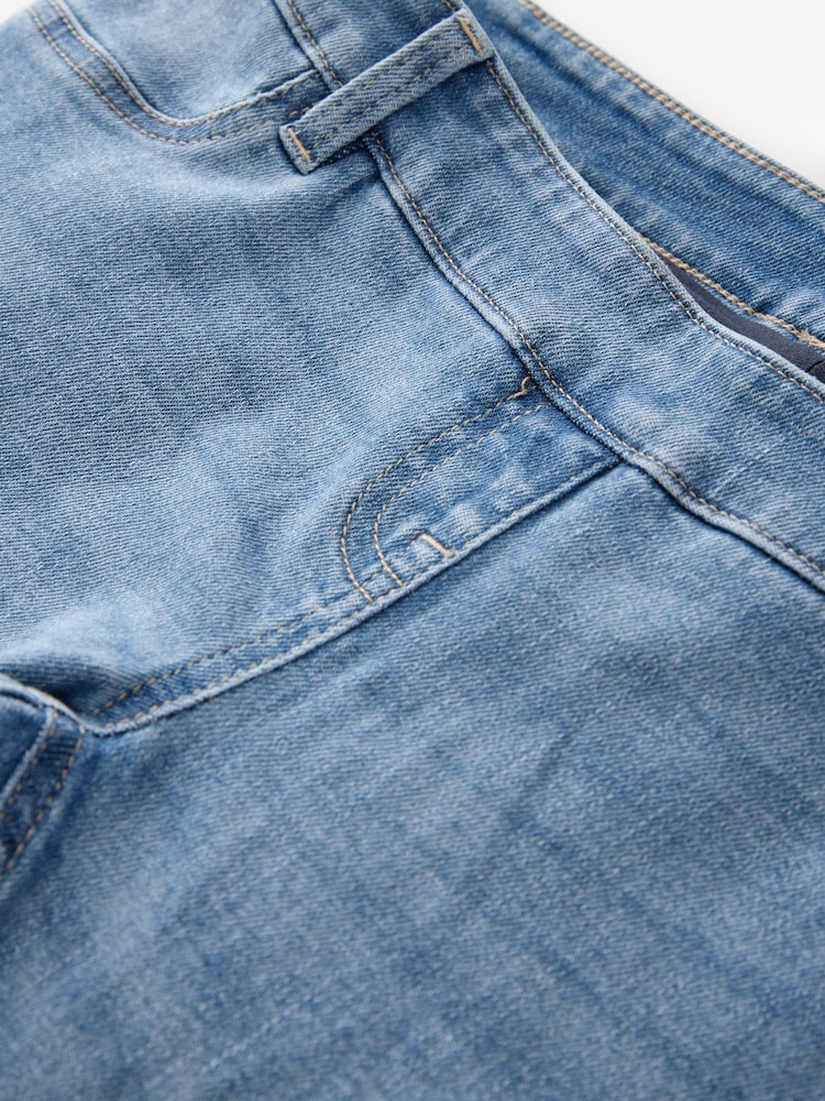 Dark Blue Maternity Skinny Jeans - Image 8 of 9