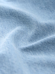 Hellblau - Jeans mit weitem Bein, 100 % Baumwolle (Umstandsmode) - Bild 9 von 9