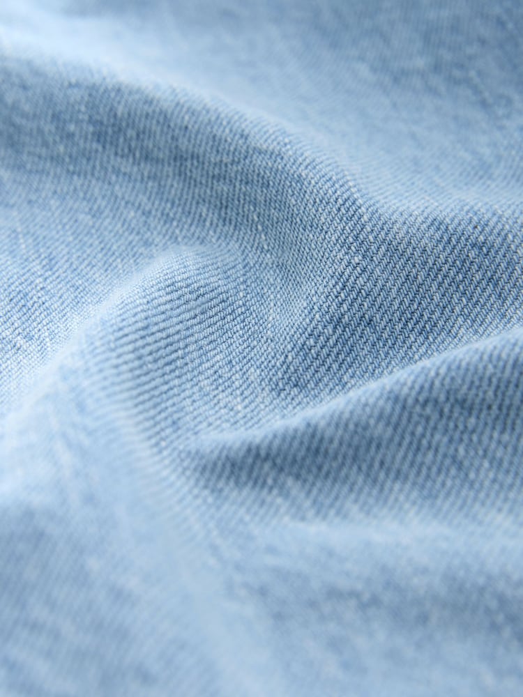 Hellblau - Jeans mit weitem Bein, 100 % Baumwolle (Umstandsmode) - Bild 9 von 9 Hellblau - Jeans mit weitem Bein, 100 % Baumwolle (Umstandsmode) - Bild 9 von 9