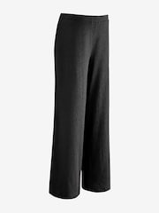 Noir - Pantalons de maternité à jambes larges - Image 6 de 8