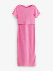 Rosa - Maternity Nursing Shelf Dress - Imagen 6 de 9